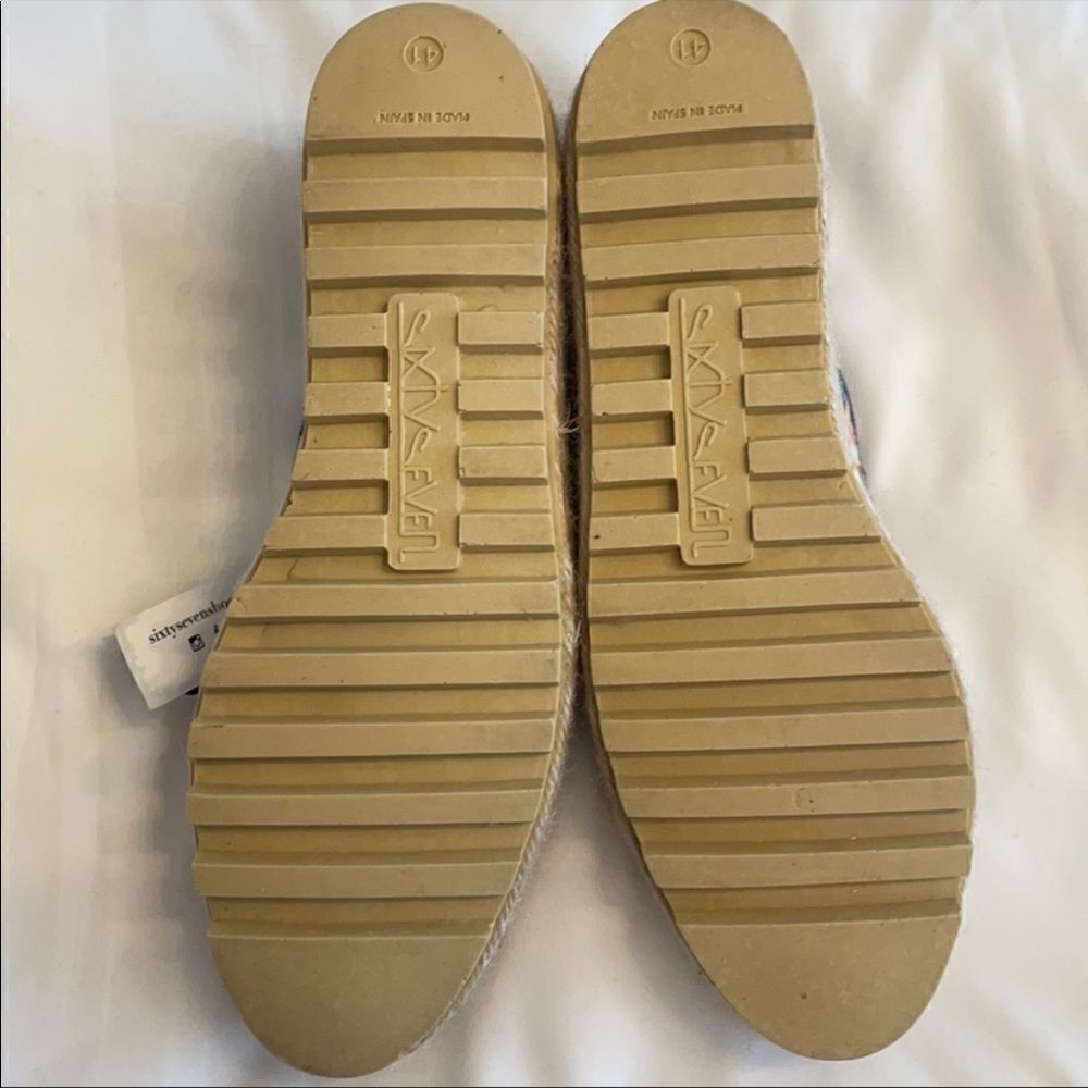 SIXTYSEVEN MULTI COLOR ESPADRILLES. NEW - Picture 5 of 8